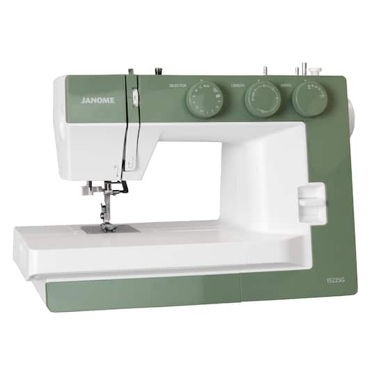 Janome 1522 Mechanical 22-Stitch Sewing Machine with Wide Sewing Bed